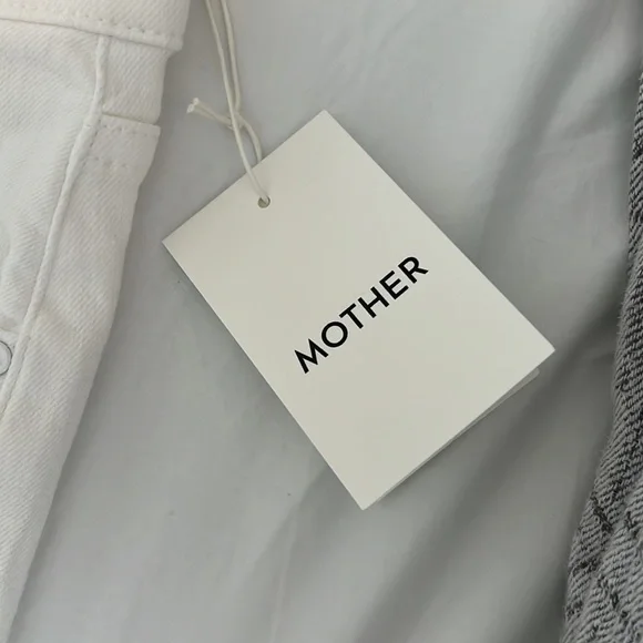 MOTHER High Rise White Jeans - Picture 10 of 11